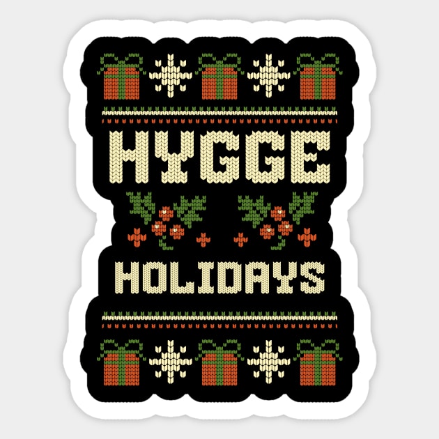 Hygge Holidays Sticker by Jo Palmer